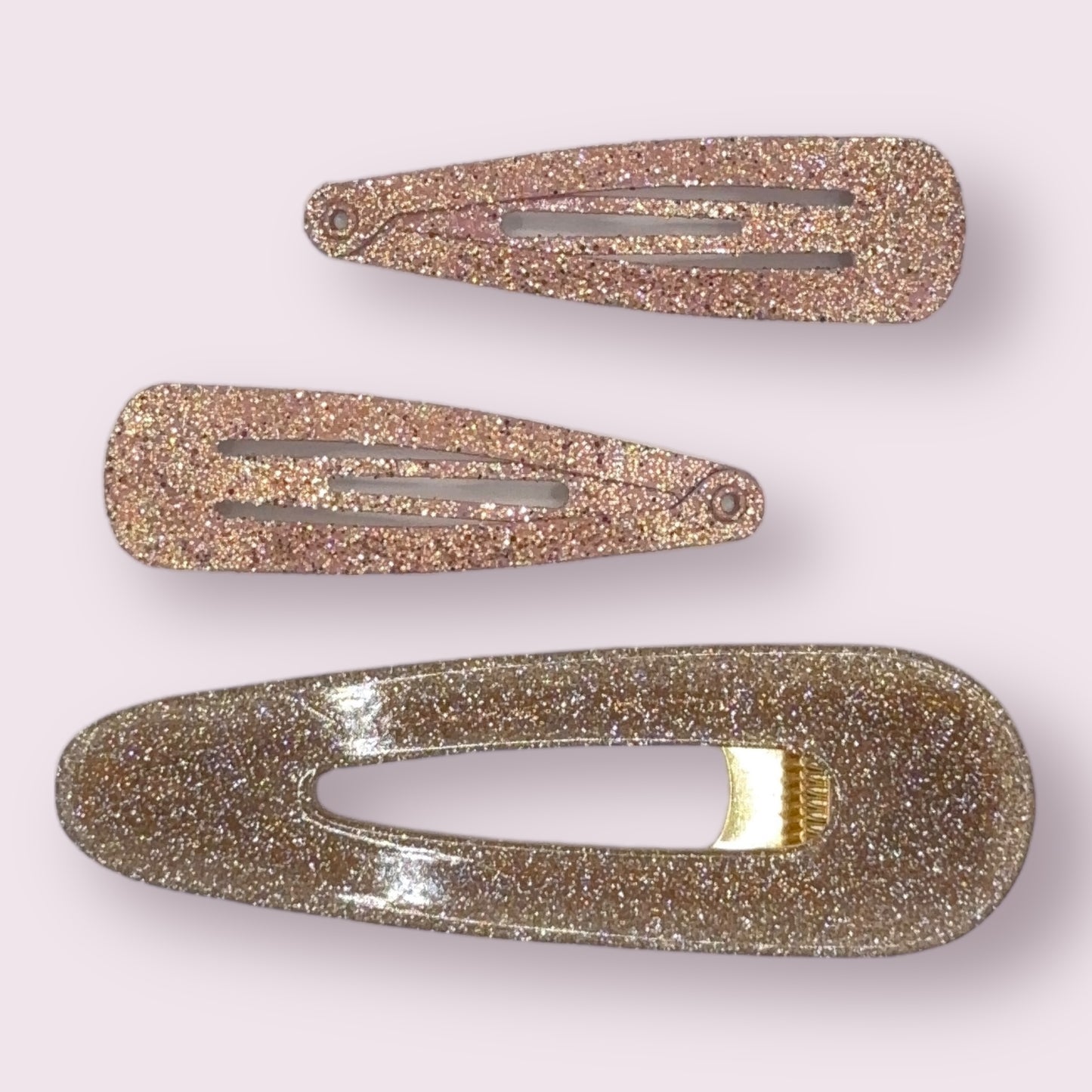 Glitter Clip Set - 3 Pack
