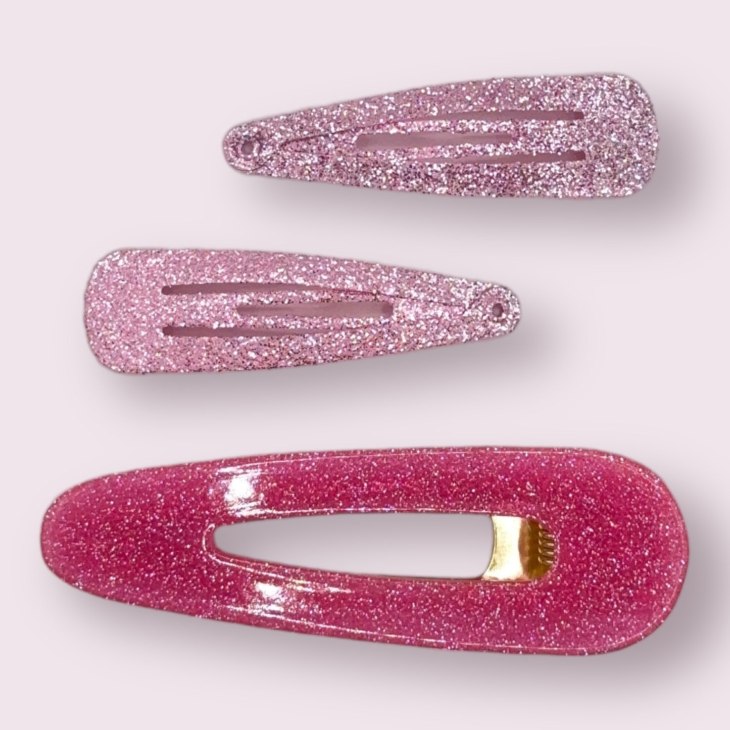 Glitter Clip Set - 3 Pack