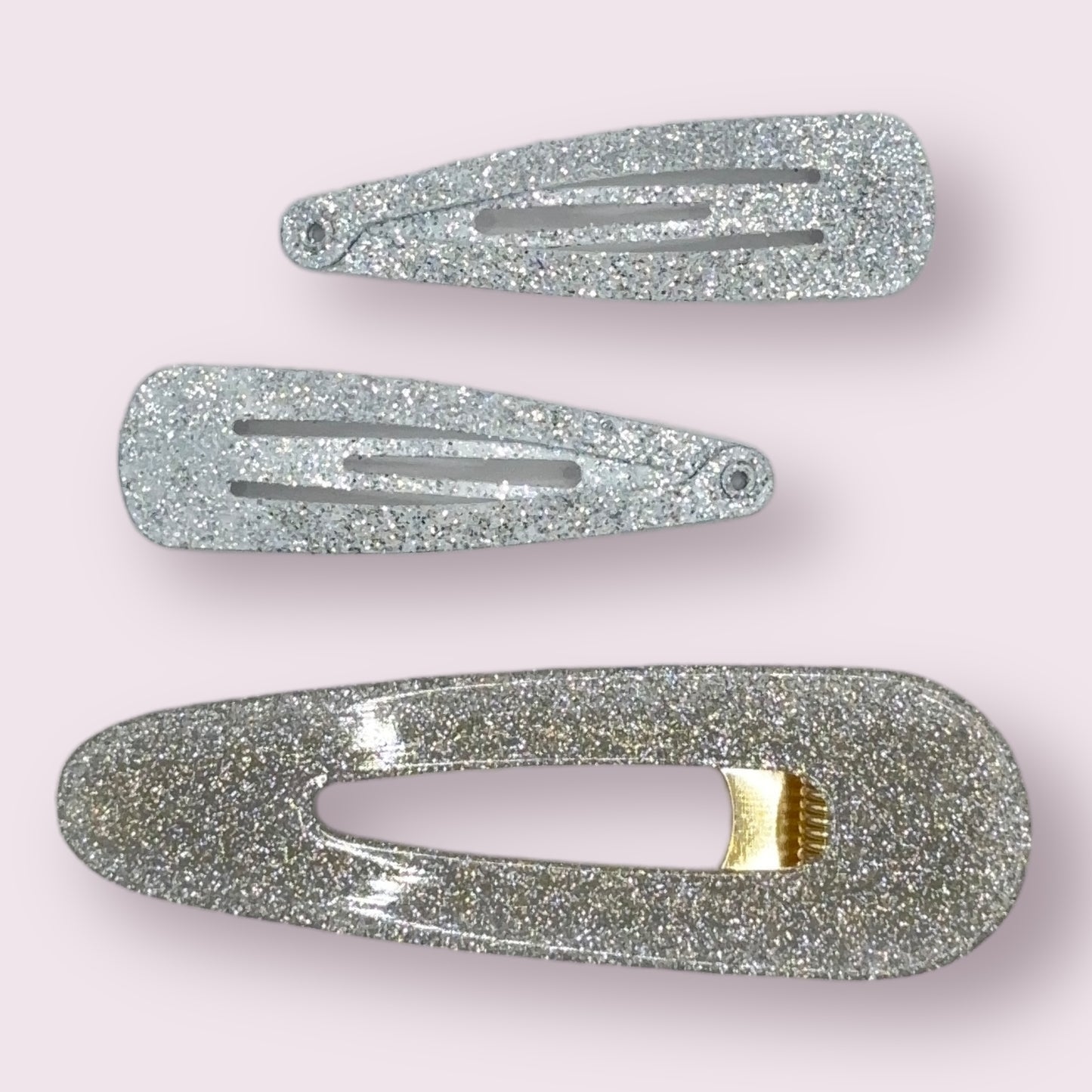 Glitter Clip Set - 3 Pack