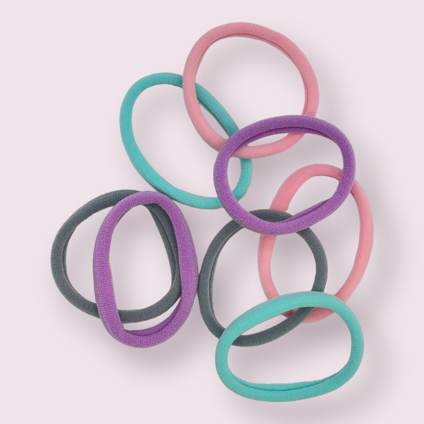 Thick Pastel Rolled Bobbles - 8 Pack
