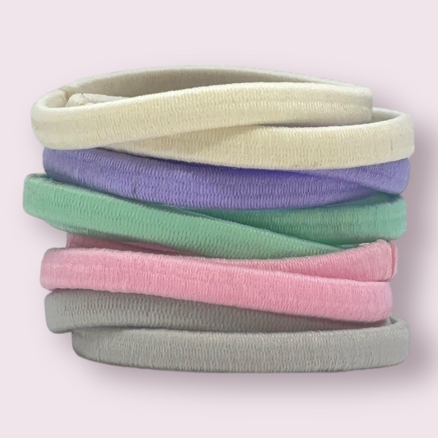 Flat Pastel Bobbles - 10 Pack