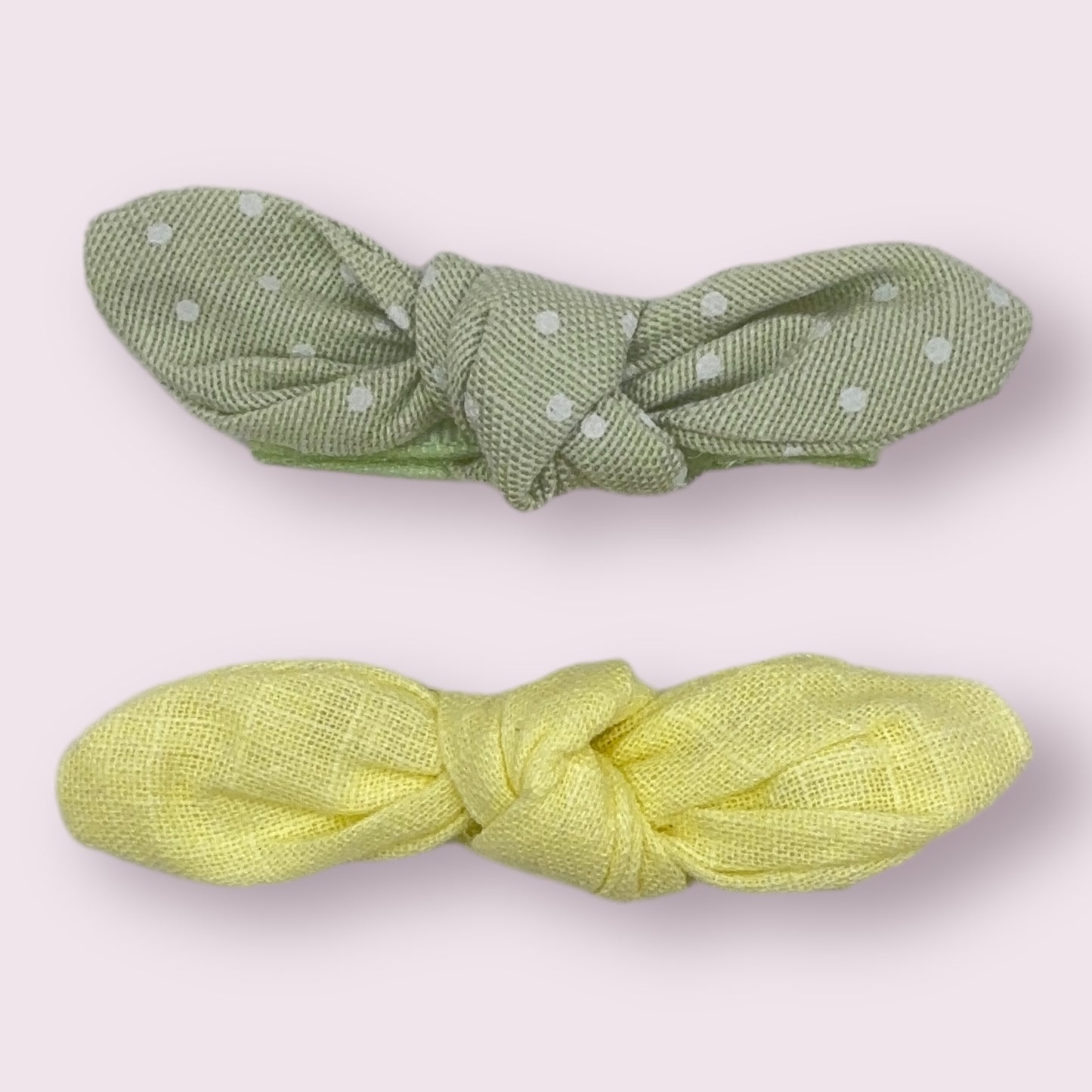 Pastel Knot Clip - 2 Pack