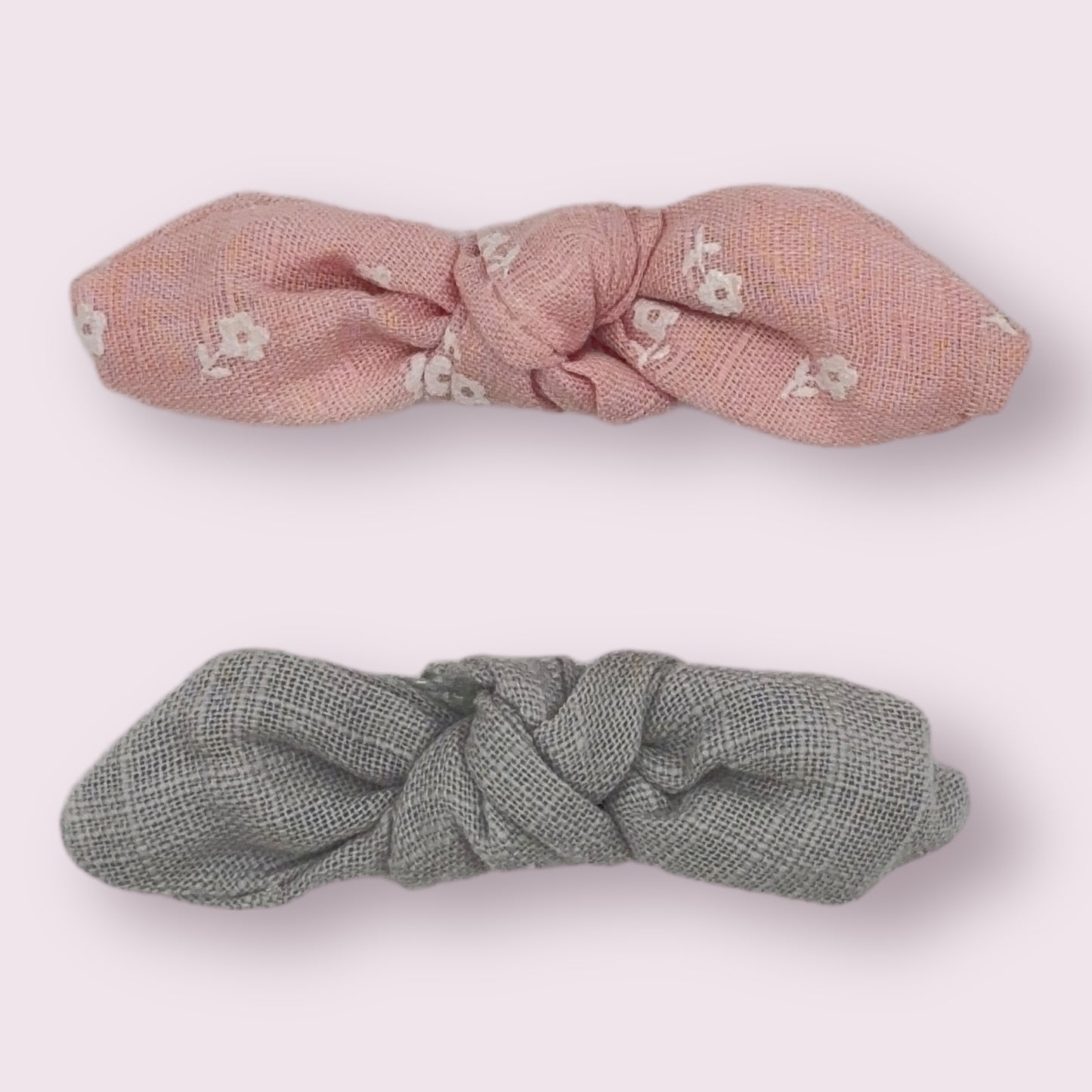 Pastel Knot Clip - 2 Pack