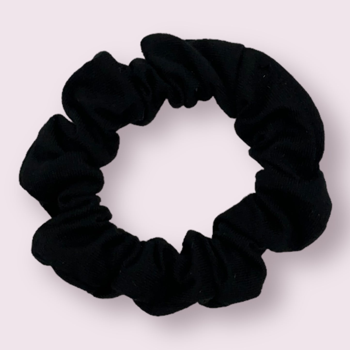 Classic Black Scrunchie - 2 Pack