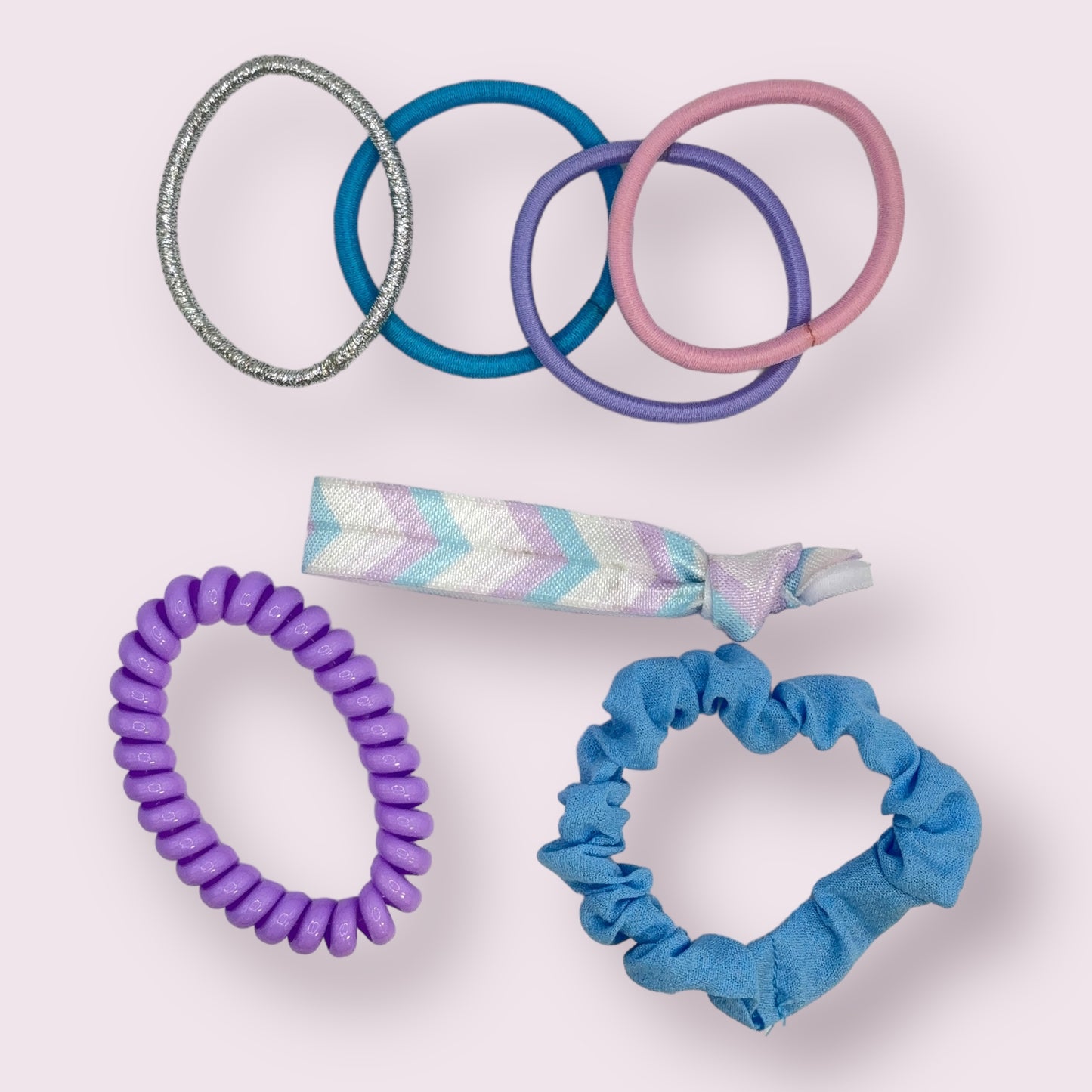 Blue Summer Bobble Set - 7 Pack