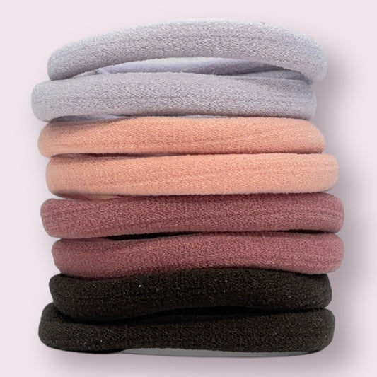 Neutral Rolled Bobbles - 8 Pack