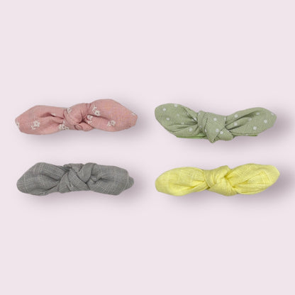 Pastel Knot Clip - 2 Pack