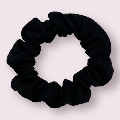 Classic Black Scrunchie - 2 Pack